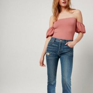 3x$20 Express Puff Sleeve Off Shoulder